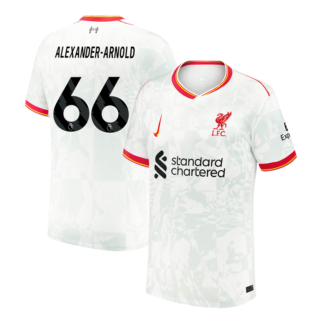 Liverpool ALEXANDER-ARNOLD #66 Third Away Soccer Jersey - gojersey
