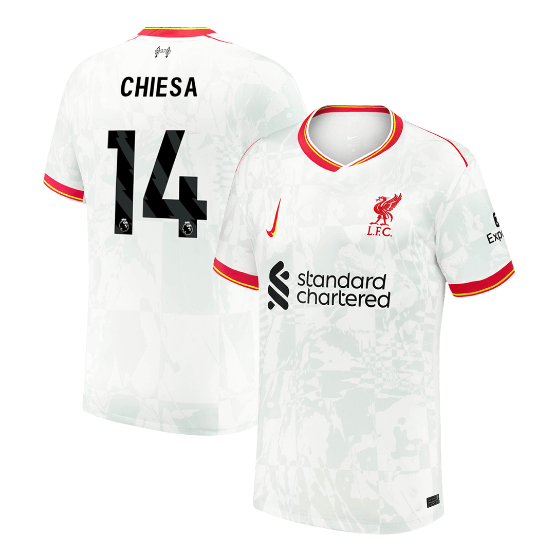 Liverpool CHIESA #14 Third Away Soccer Jersey - gojersey