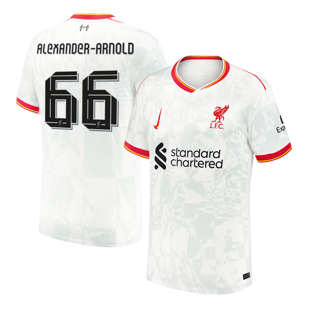 Liverpool ALEXANDER-ARNOLD #66 Third Away Soccer Jersey - UCL Edition - gojersey