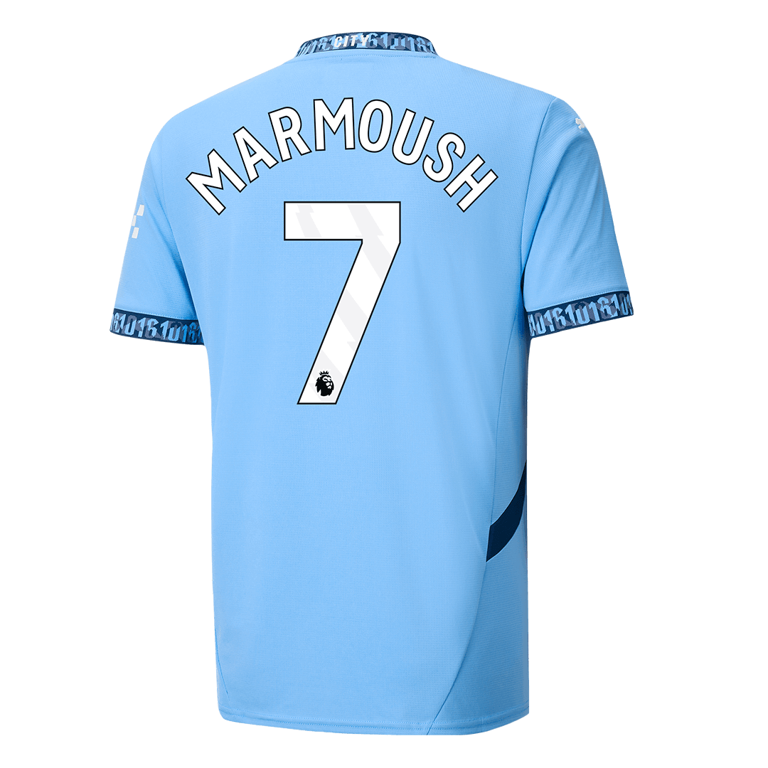 Manchester City MARMOUSH #7 Home Jersey - gojersey