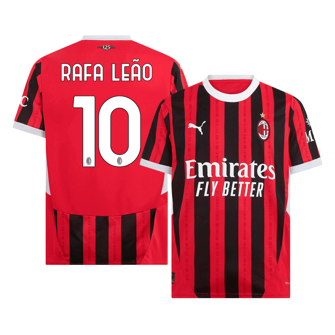 AC Milan RAFA LEÃO #10 Home Jersey - gojersey