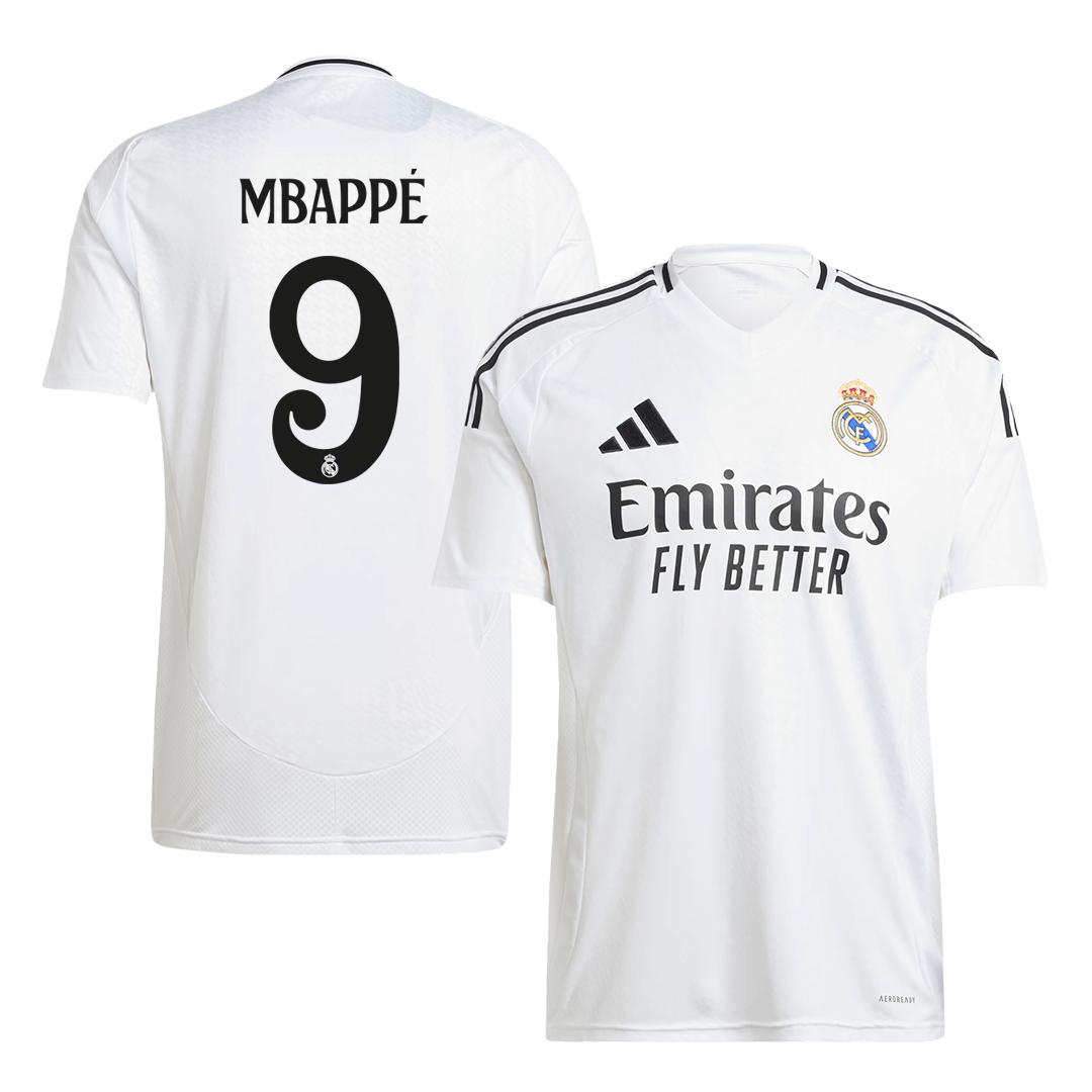 Real Madrid MBAPPÉ #9 Home Jersey - gojersey