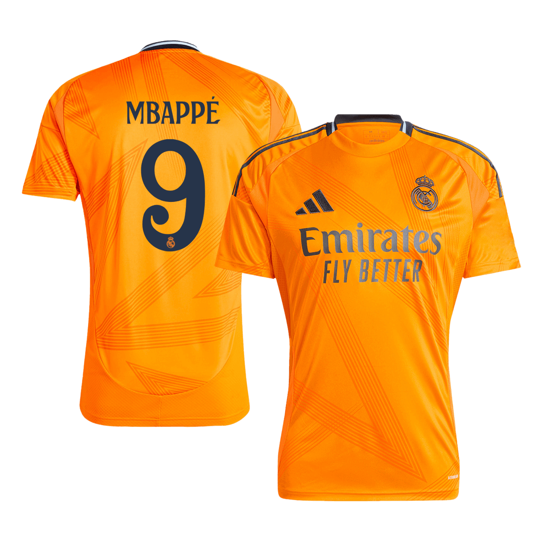Real Madrid MBAPPÉ #9 Away Jersey - gojersey
