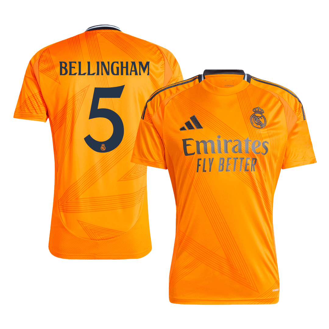 Real Madrid BELLINGHAM #5 Away Jersey - gojersey