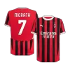 AC Milan MORATA #7 Home Jersey Authentic 2024/25 - gojersey