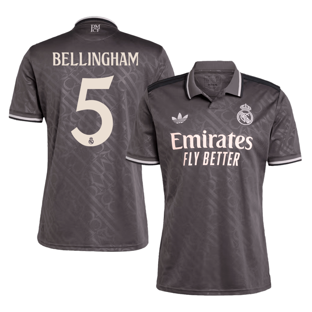 Real Madrid BELLINGHAM #5 Third Away Jersey - gojersey