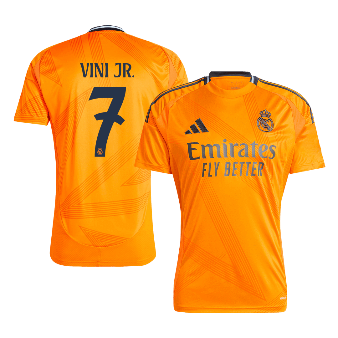 Real Madrid VINI JR. #7 Away Jersey - gojersey