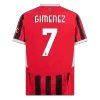 AC Milan GIMENEZ #7 Home Soccer Jersey 2024/25 - gojersey