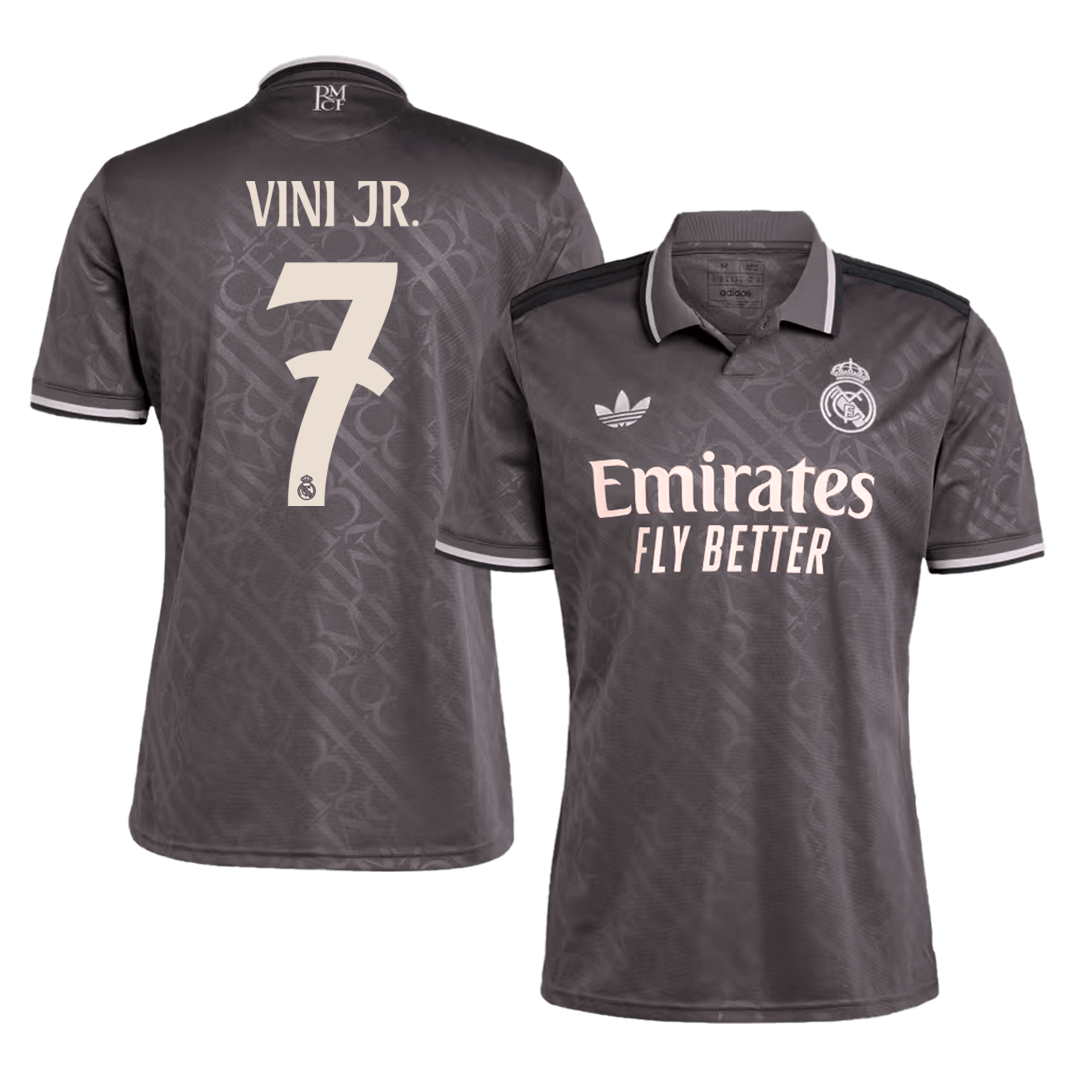 Real Madrid VINI JR. #7 Third Away Jersey - gojersey
