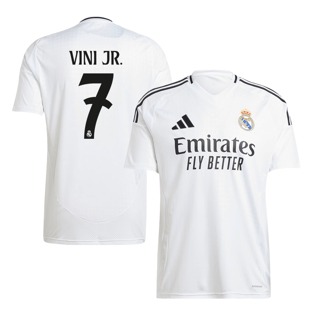 Real Madrid VINI JR. #7 Home Jersey - gojersey