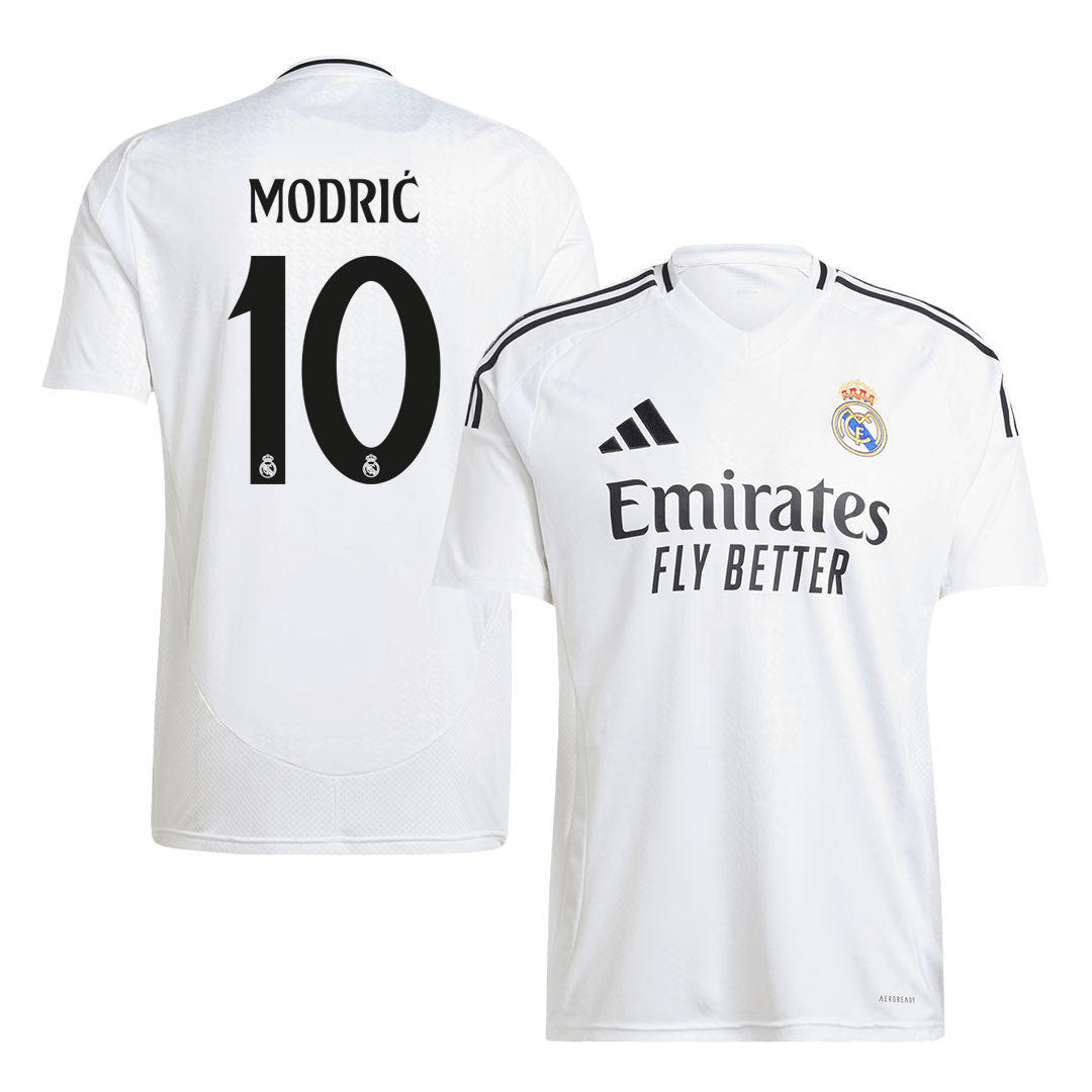 Real Madrid MODRIĆ #10 Home Jersey - gojersey