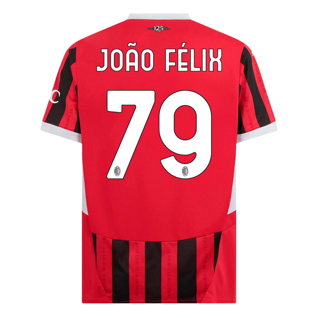 AC Milan JOÃO FÉLIX #79 Home Soccer Jersey - gojersey