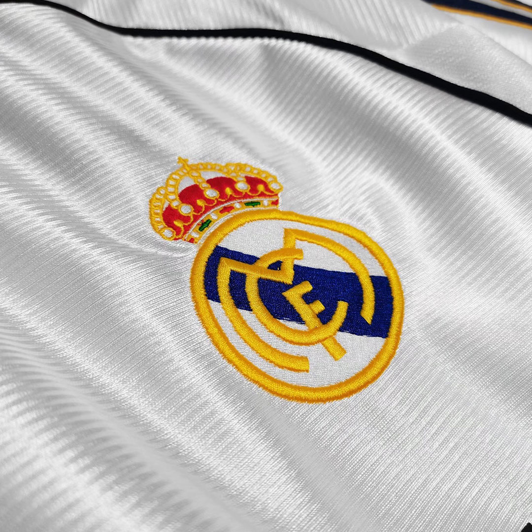 Real Madrid RAUL #7 Home Soccer Jersey Retro 1999/00 - gojersey