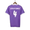 Real Madrid SERGIO RAMOS #4 Away Soccer Jersey Retro 2016/17 - gojersey