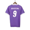 Real Madrid BENZEMA #9 Away Soccer Jersey Retro 2016/17 - gojersey
