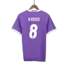 Real Madrid KROOS #8 Away Soccer Jersey Retro 2016/17 - gojersey