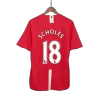 Manchester United SCHOLES #18 Home Soccer Jersey Retro 2007/08 - gojersey