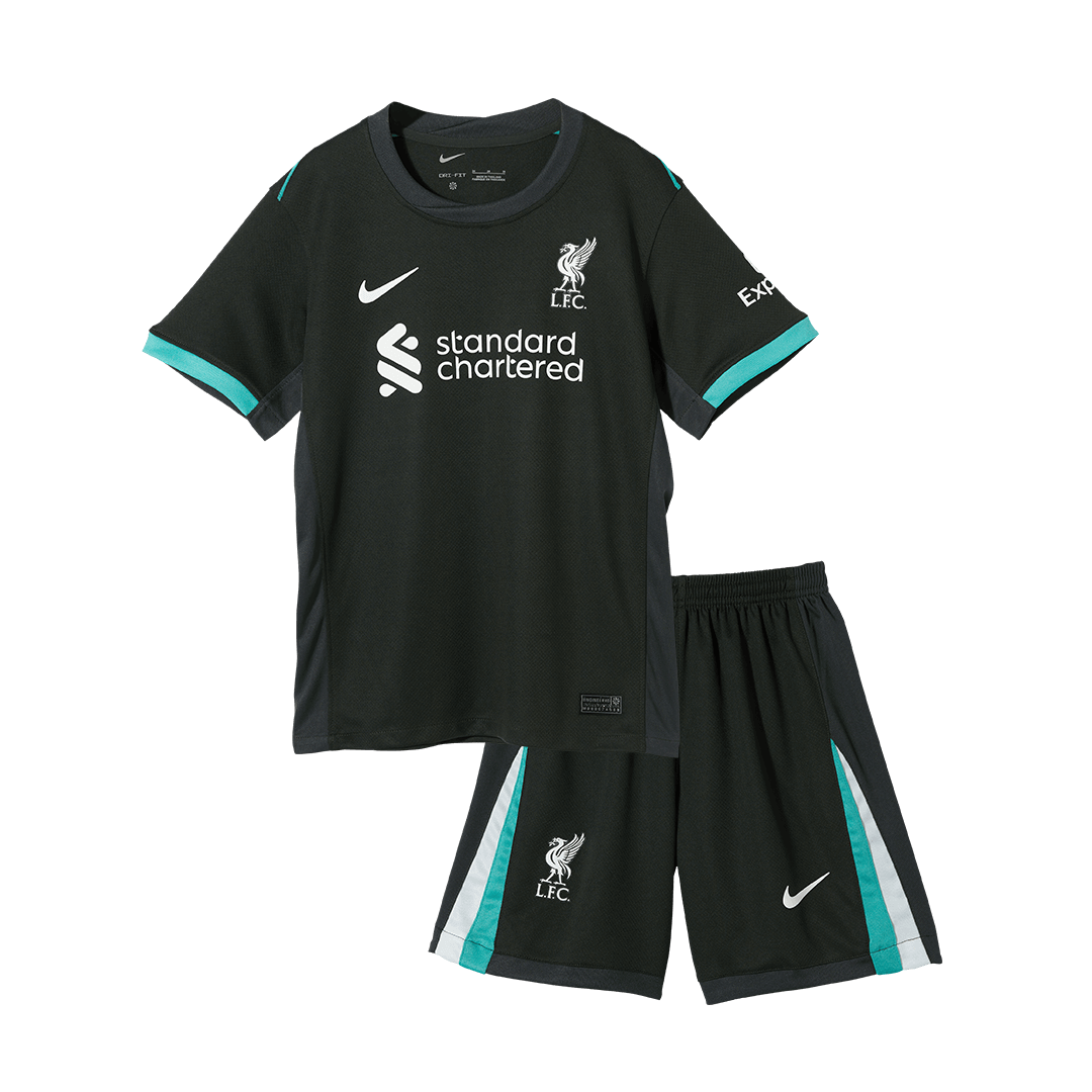 Liverpool Away Jersey Kit  Kids(Jersey+Shorts) - gojersey