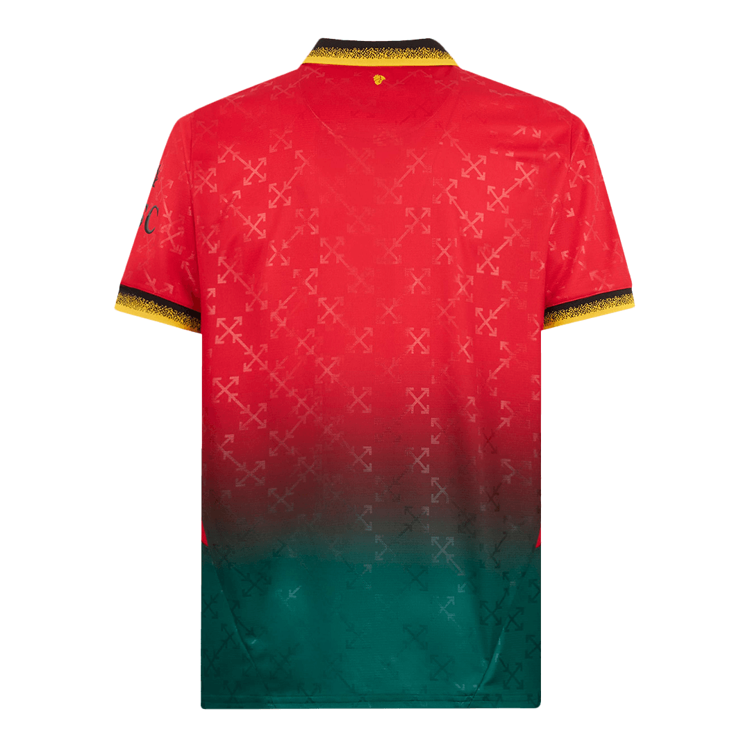 AC Milan Fourth Away Goalkeeper Soccer Jersey - Red - gojersey