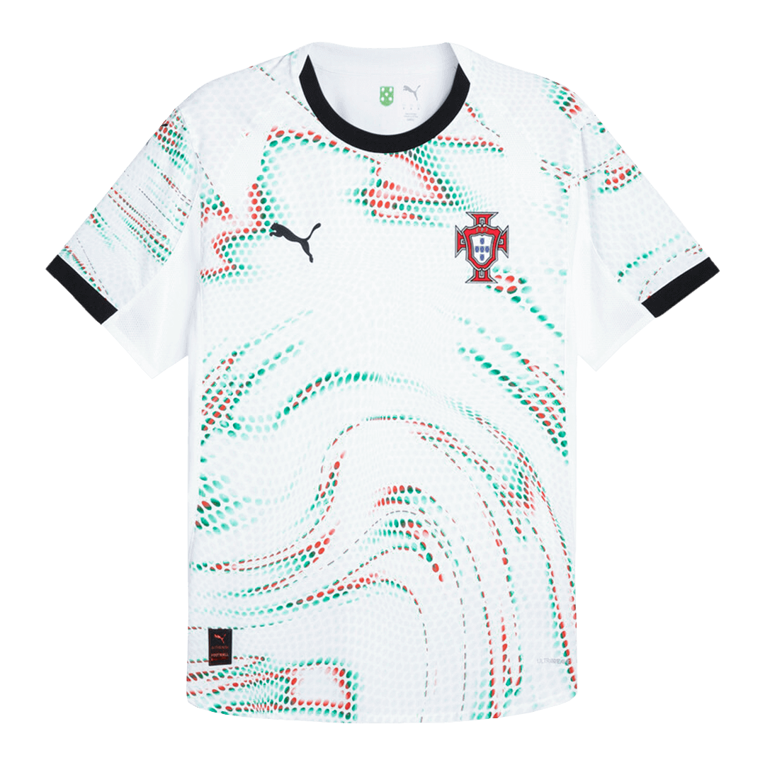 Portugal Away Soccer Jersey Authentic 2025 - gojersey