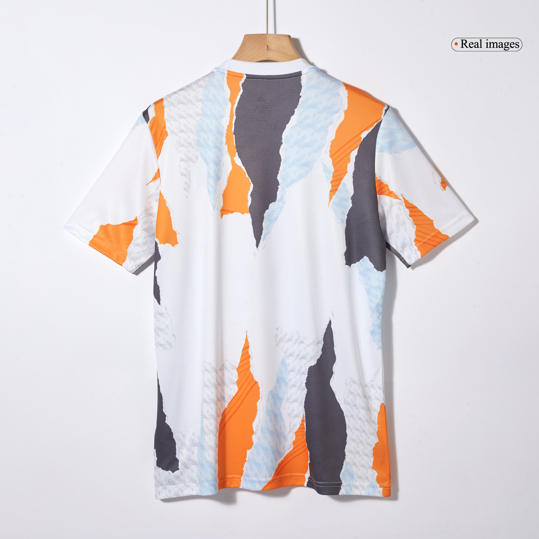 Real Madrid Pre-Match Training Soccer Jersey - White - gojersey