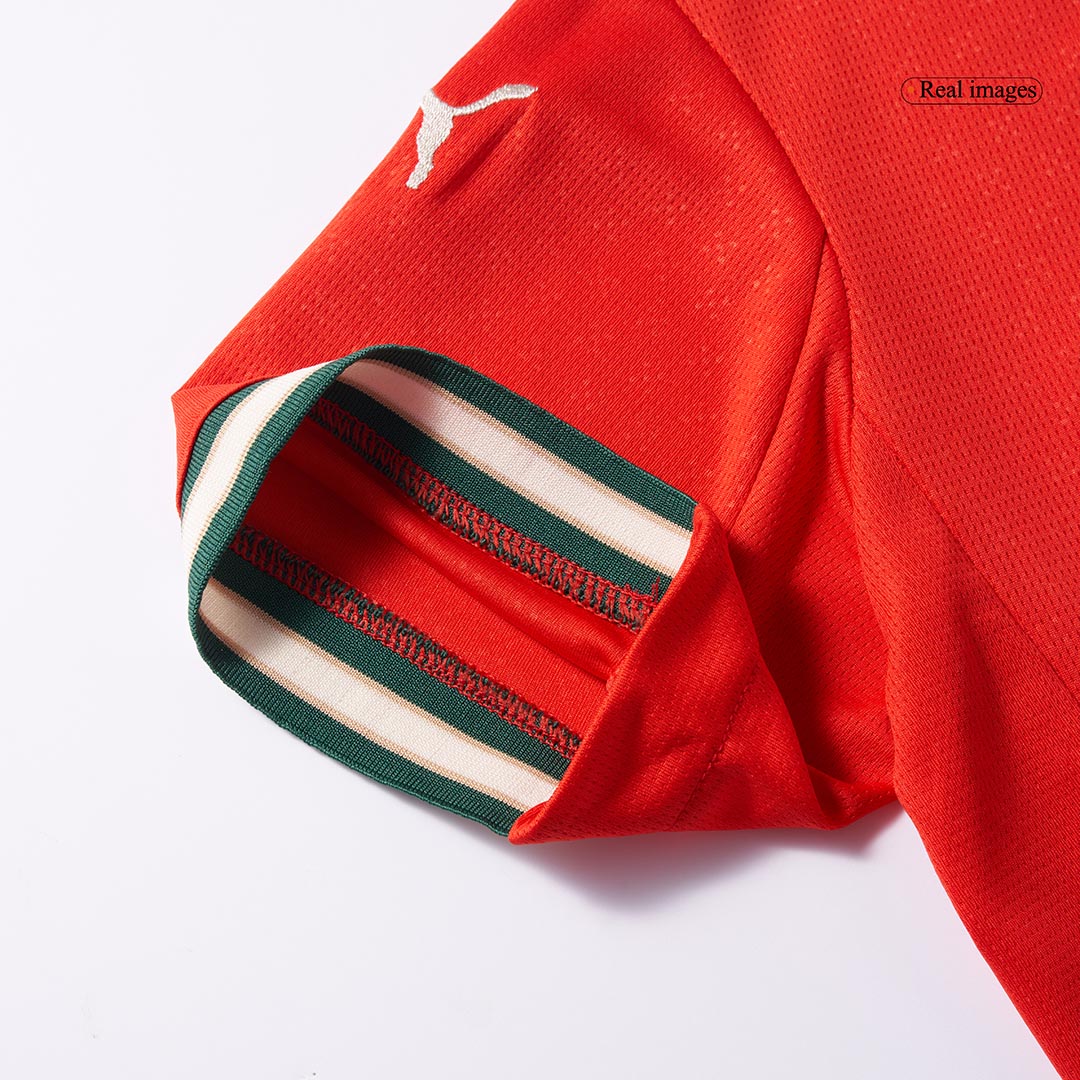 Women's Portugal Home Soccer Jersey 2025 - gojersey