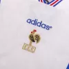 France Away Soccer Jersey Retro 1996 - gojersey