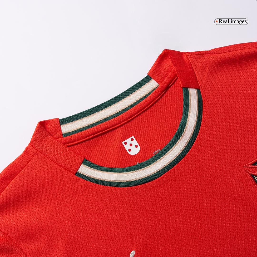 Women's Portugal Home Soccer Jersey 2025 - gojersey