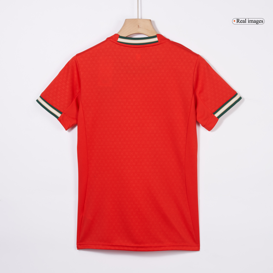 Women's Portugal Home Soccer Jersey 2025 - gojersey