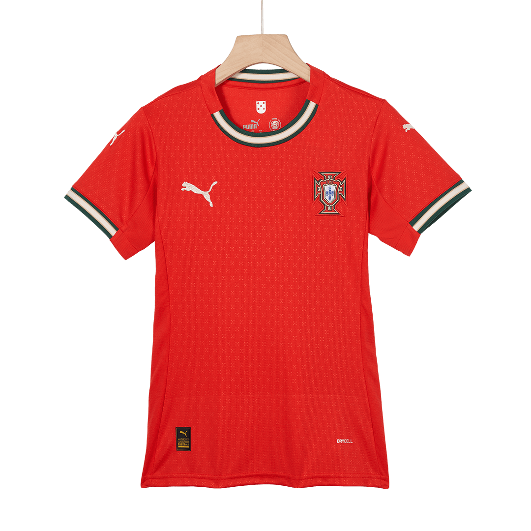 Women's Portugal Home Soccer Jersey 2025 - gojersey