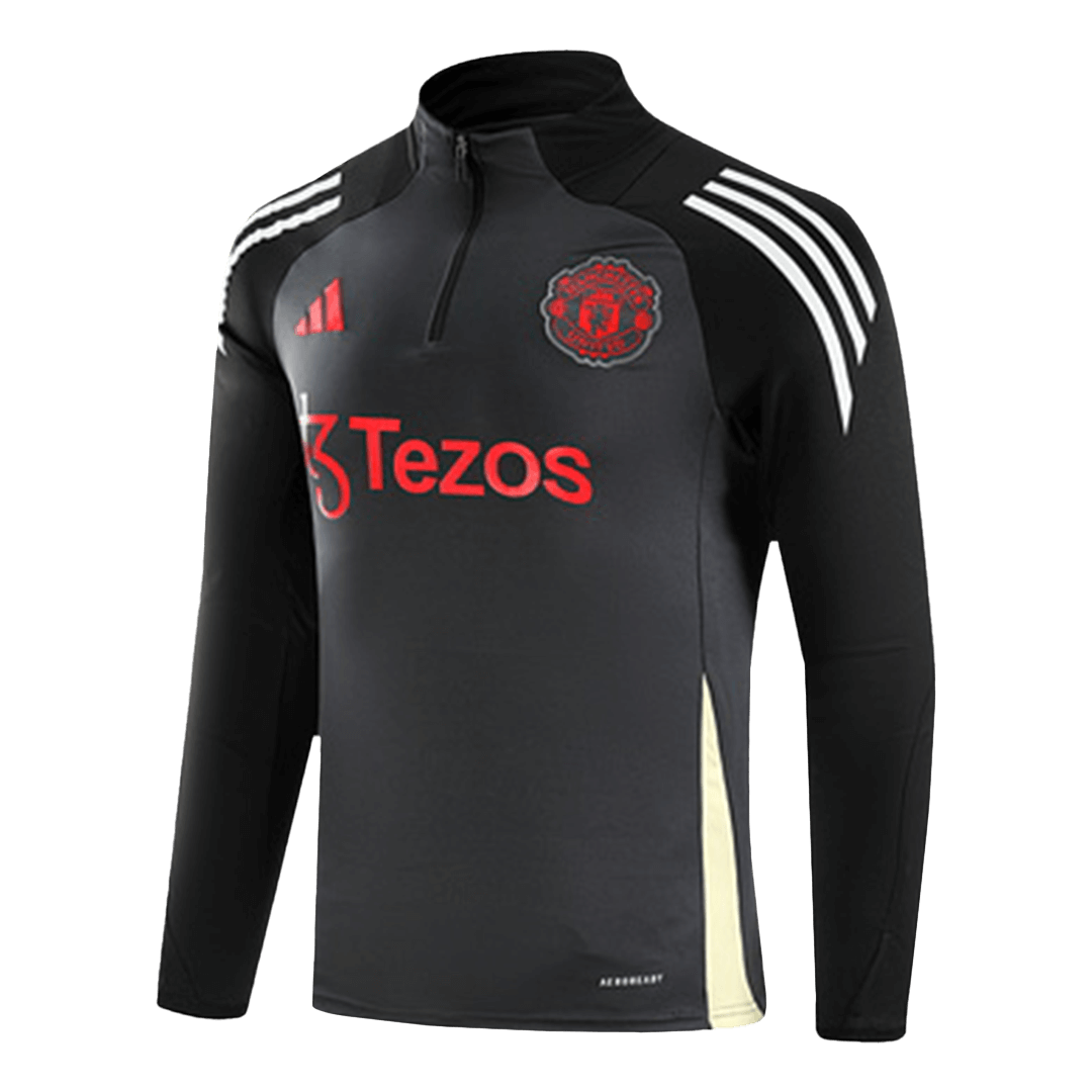 Manchester United Sweatshirt Kit - Gray (Top+Pants) - gojersey