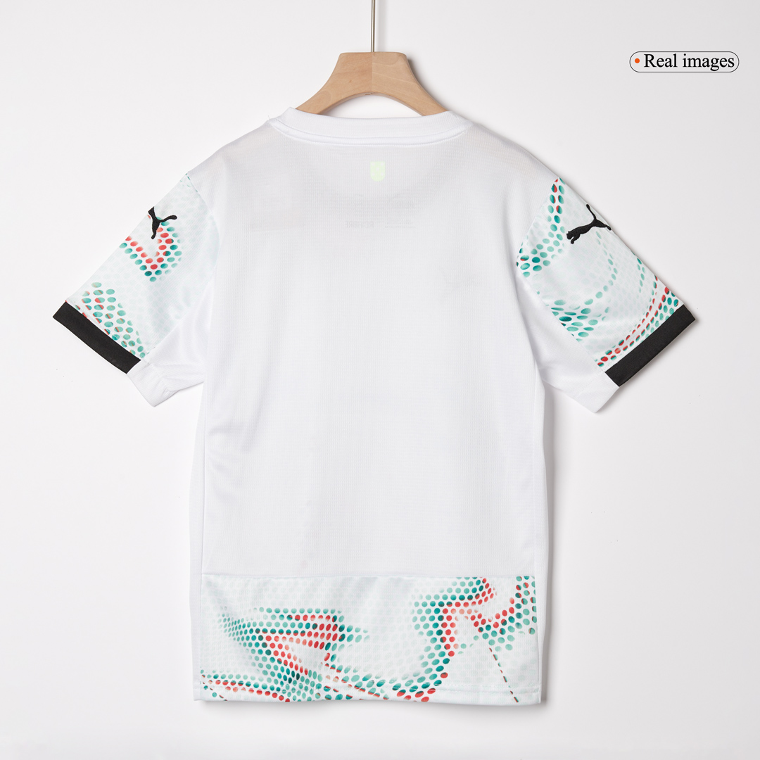 Portugal Away Soccer Jersey Kit 2025 Kids(Jersey+Shorts) - gojersey