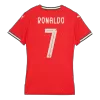 Women's Portugal RONALDO #7 Home Soccer Jersey 2025 - gojersey