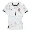 Women's Portugal RONALDO #7 Away Soccer Jersey 2025 - gojersey