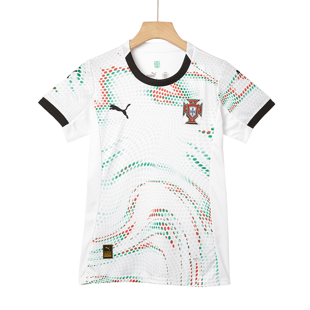 Women's Portugal Away Soccer Jersey 2025 - gojersey