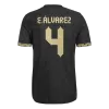 Mexico E.ÁLVAREZ #4 Third Away Soccer Jersey Authentic 2025 -Gold Cup - gojersey