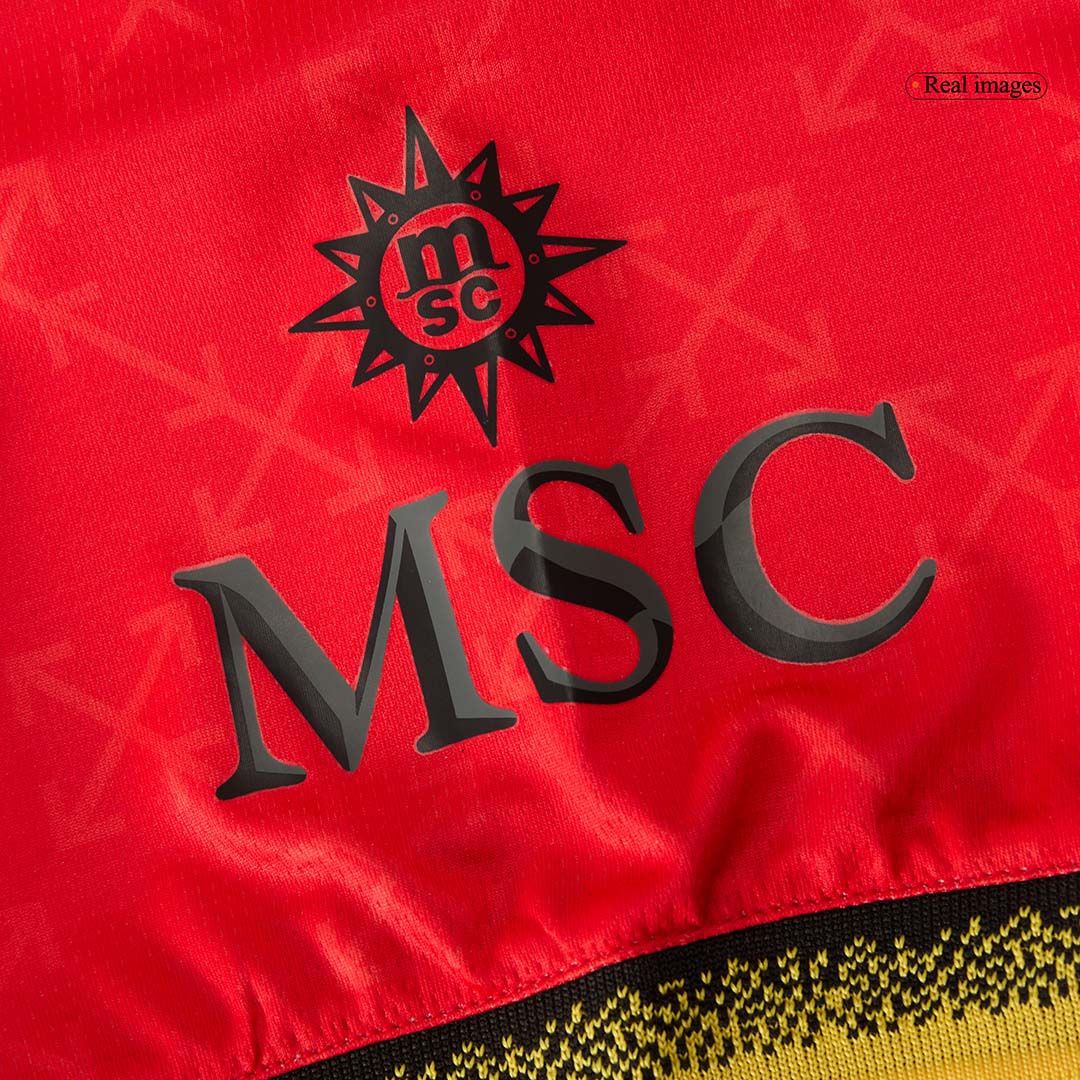 AC Milan Fourth Away Goalkeeper Soccer Jersey - Red - gojersey