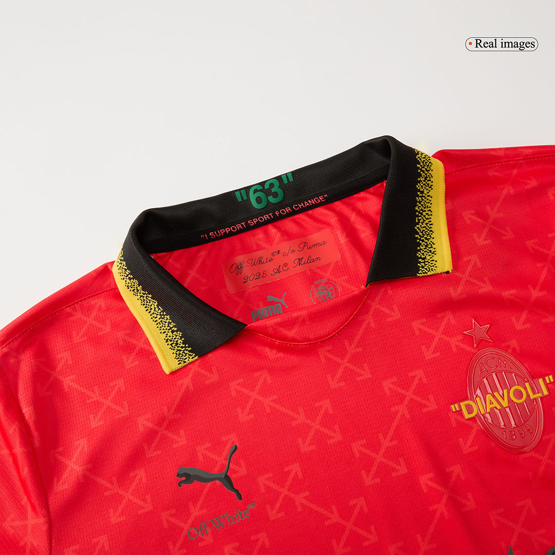 AC Milan Fourth Away Goalkeeper Soccer Jersey - Red - gojersey