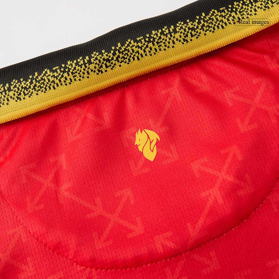 AC Milan Fourth Away Goalkeeper Soccer Jersey - Red - gojersey