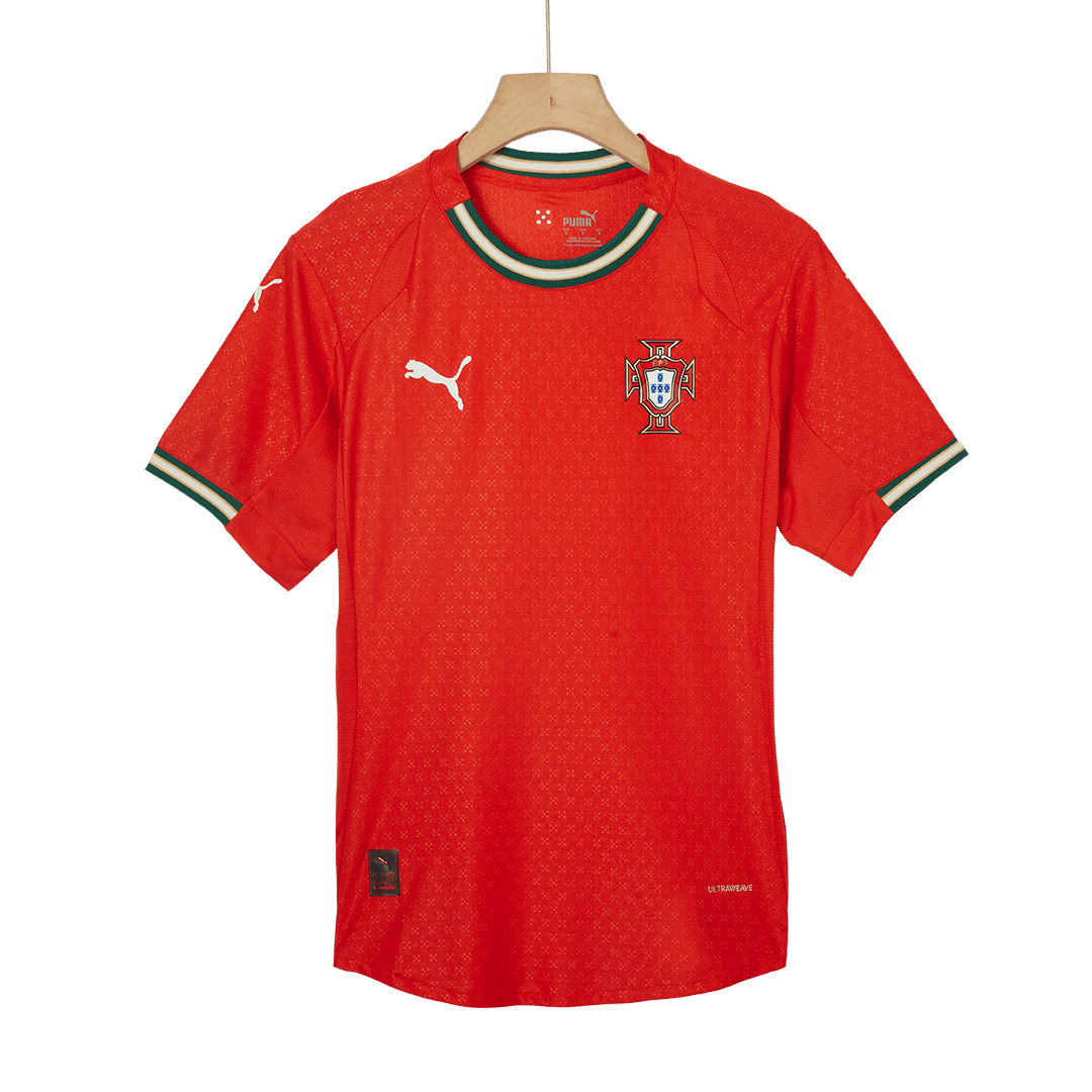 Portugal Home Soccer Jersey Authentic 2025 - gojersey