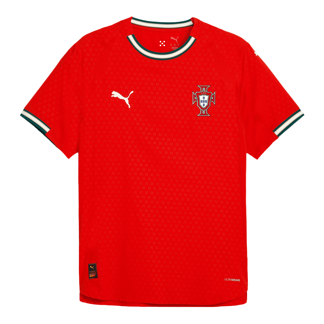 Portugal Home Soccer Jersey Authentic 2025 - gojersey