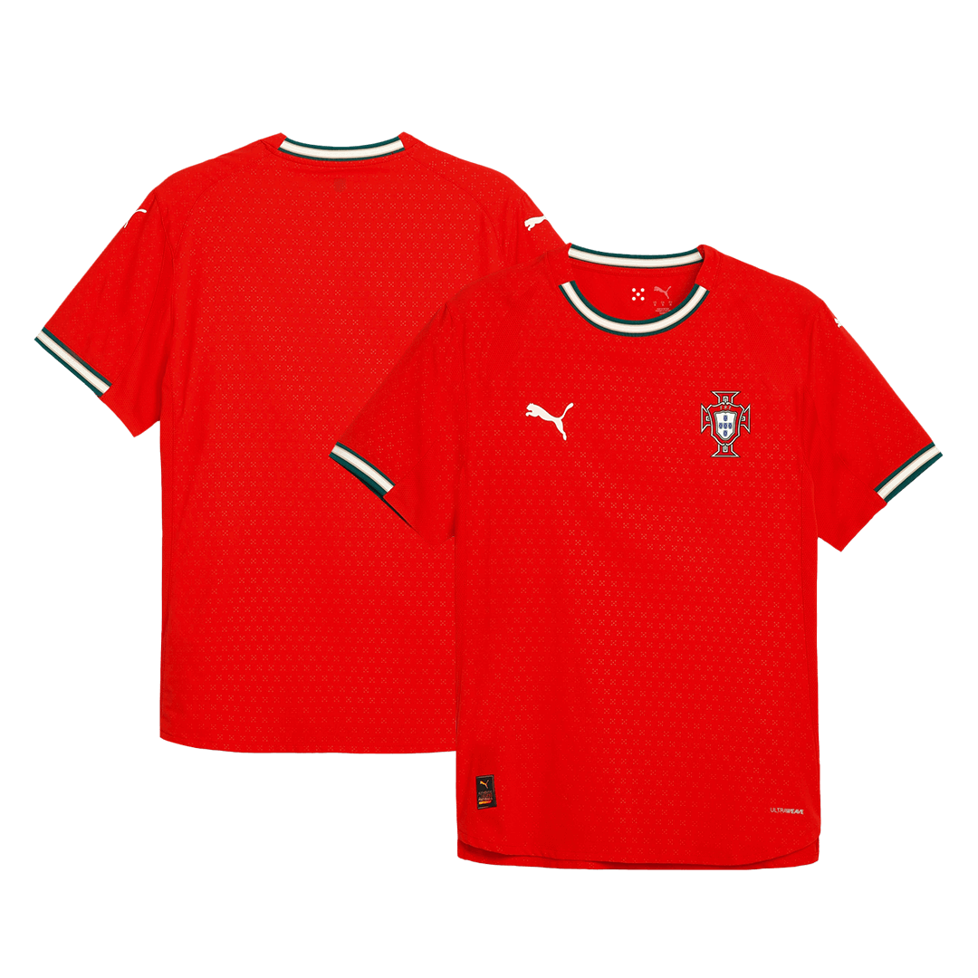 Portugal Home Soccer Jersey Authentic 2025 - gojersey