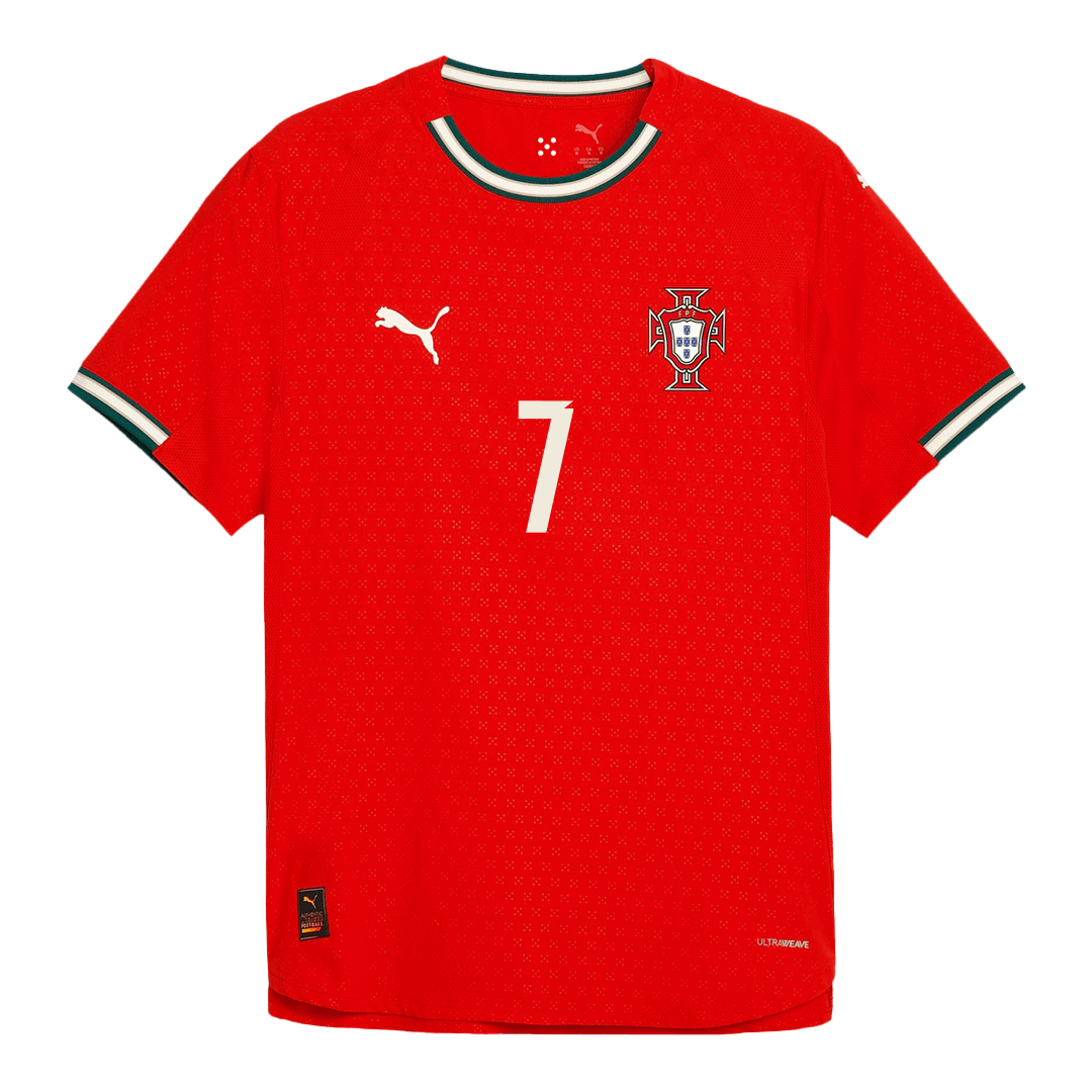 Portugal RONALDO #7 Home Soccer Jersey Authentic 2025 - gojersey