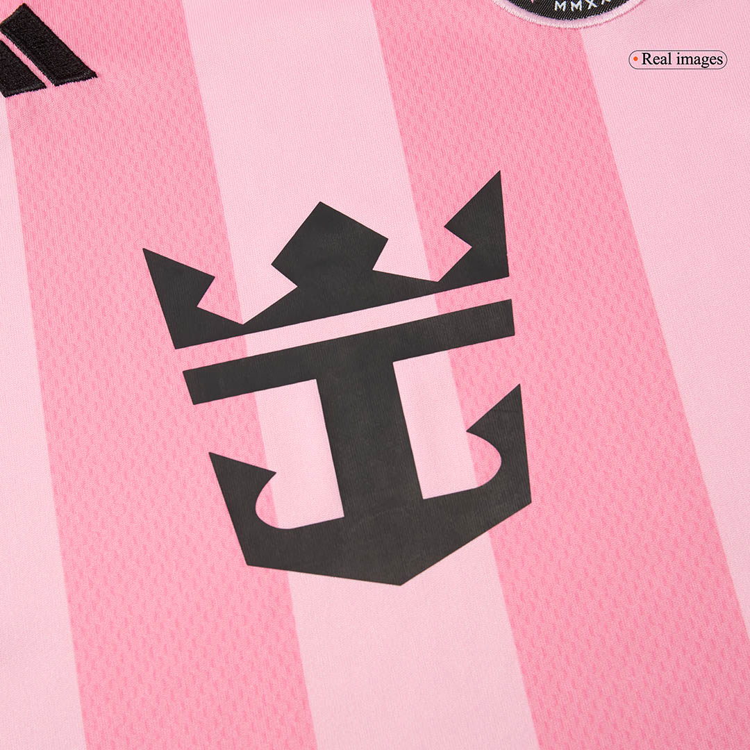 Inter Miami CF Home Soccer Jersey Kit 2025 Kids(Jersey+Shorts) - gojersey