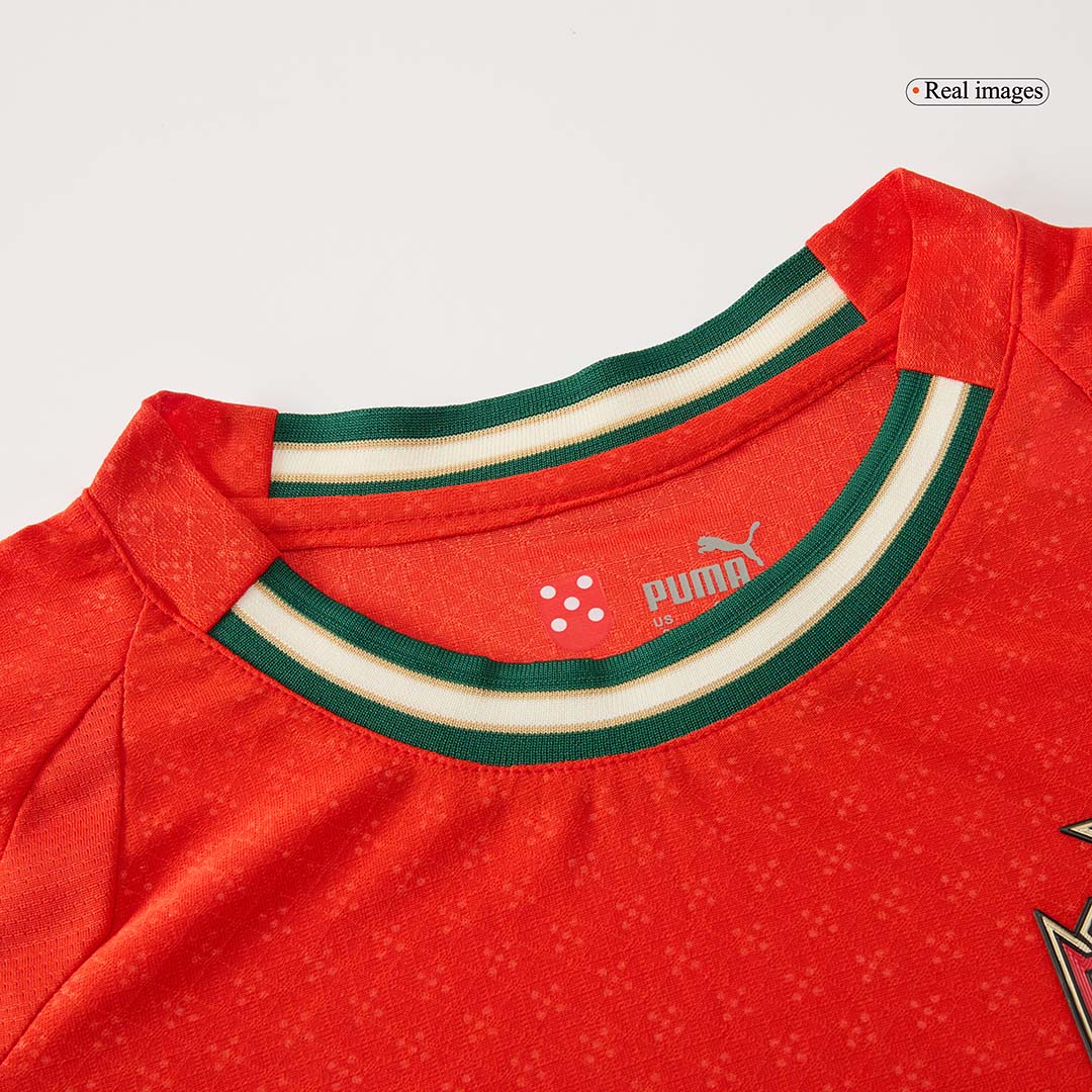 Portugal Home Soccer Jersey Authentic 2025 - gojersey