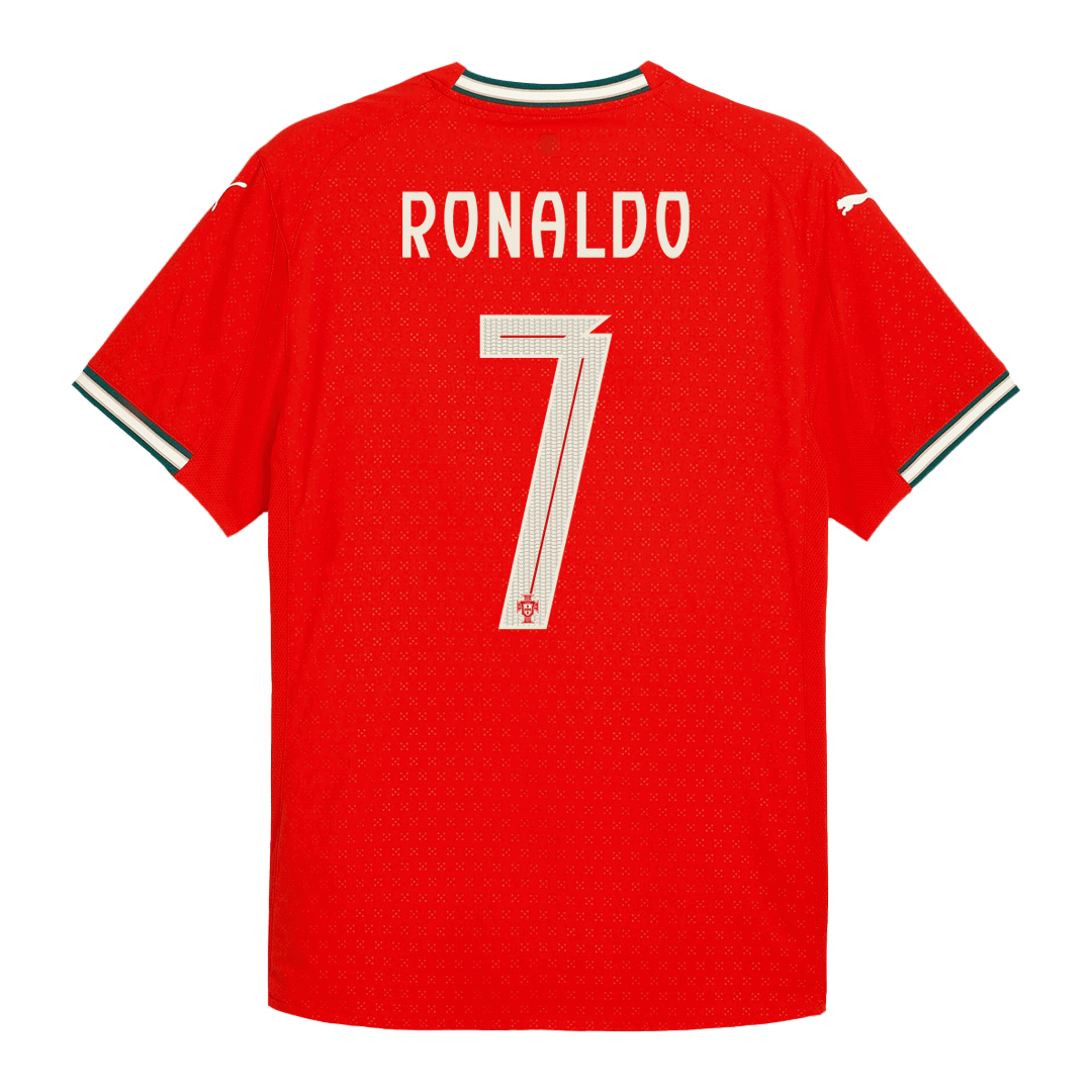 Portugal RONALDO #7 Home Soccer Jersey Authentic 2025 - gojersey