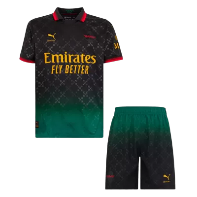 AC Milan Fourth Away Soccer Jersey Kit 2024/25 (Jersey+Shorts) - gojersey