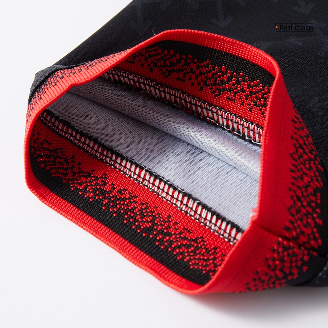 Kid's AC Milan Fourth Away Soccer Jersey Kit(Jersey+Shorts) Green&Black - gojersey