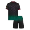 Kid's AC Milan Fourth Away Soccer Jersey Kit(Jersey+Shorts) 2024/25 Green&Black - gojersey