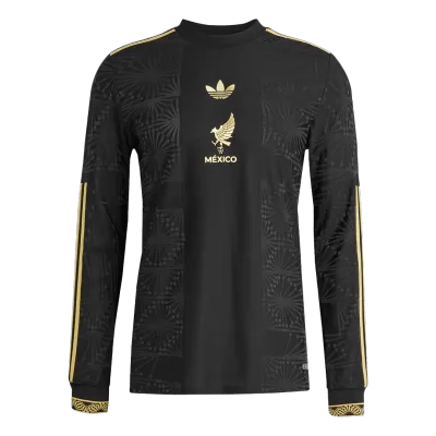 Authentic Mexico Long Sleeve Third Away Soccer Jersey 2025 - Gold Cup - gojersey